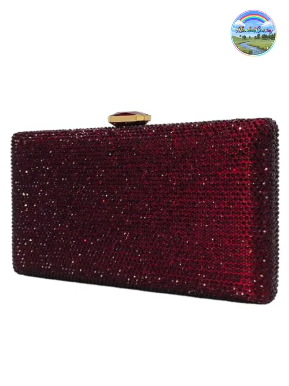 Crystal Evening Clutch Bag for Women Formal Party Rhinestone Bridal Purse with